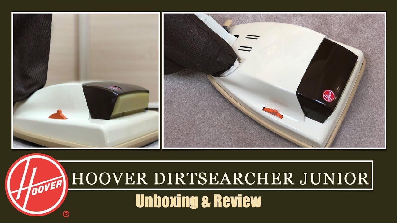 Распаковка и первый взгляд на пылесос Hoover U1016 Dirtsearcher Junior 1976 года