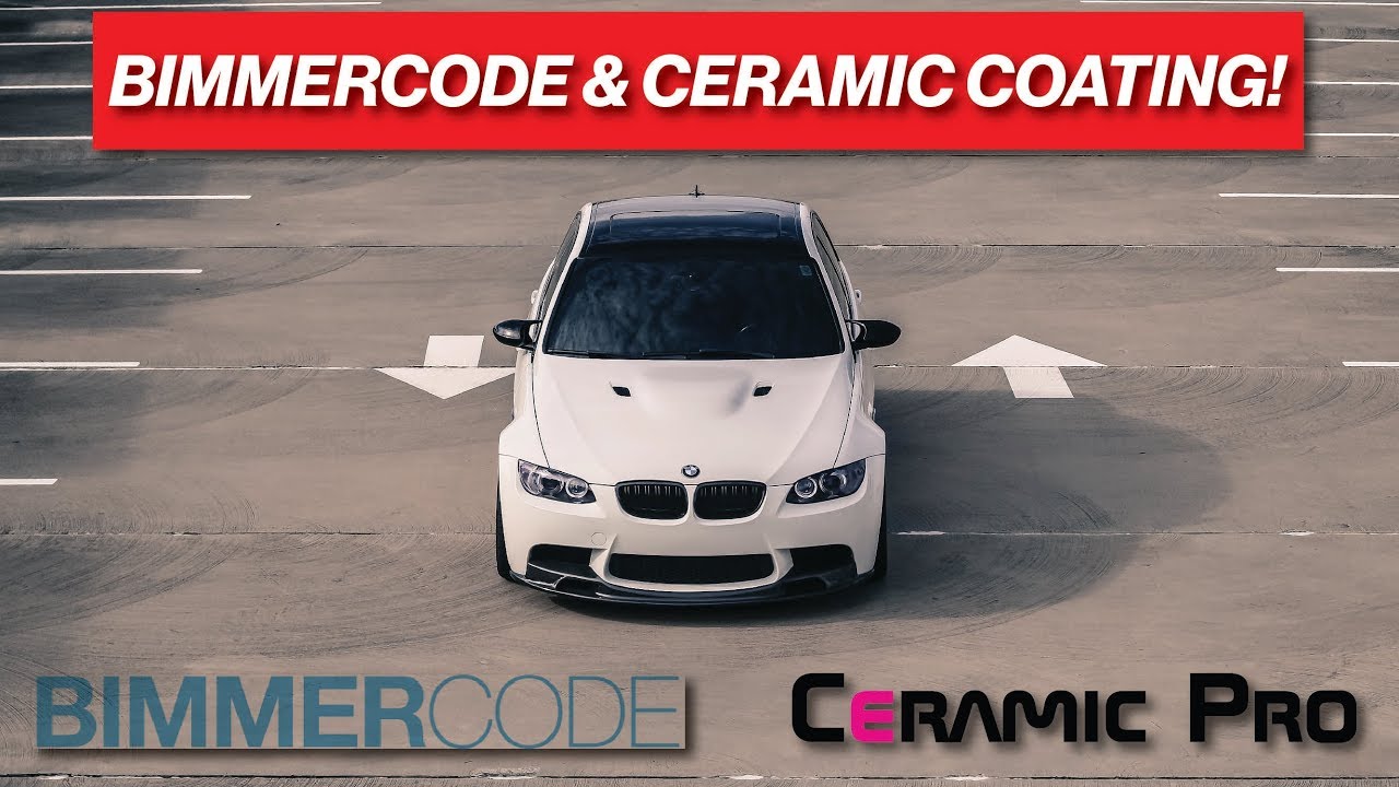 E90 M3 DAY: BIMMERCODE AND CERAMIC COATING THE CARBON LIP