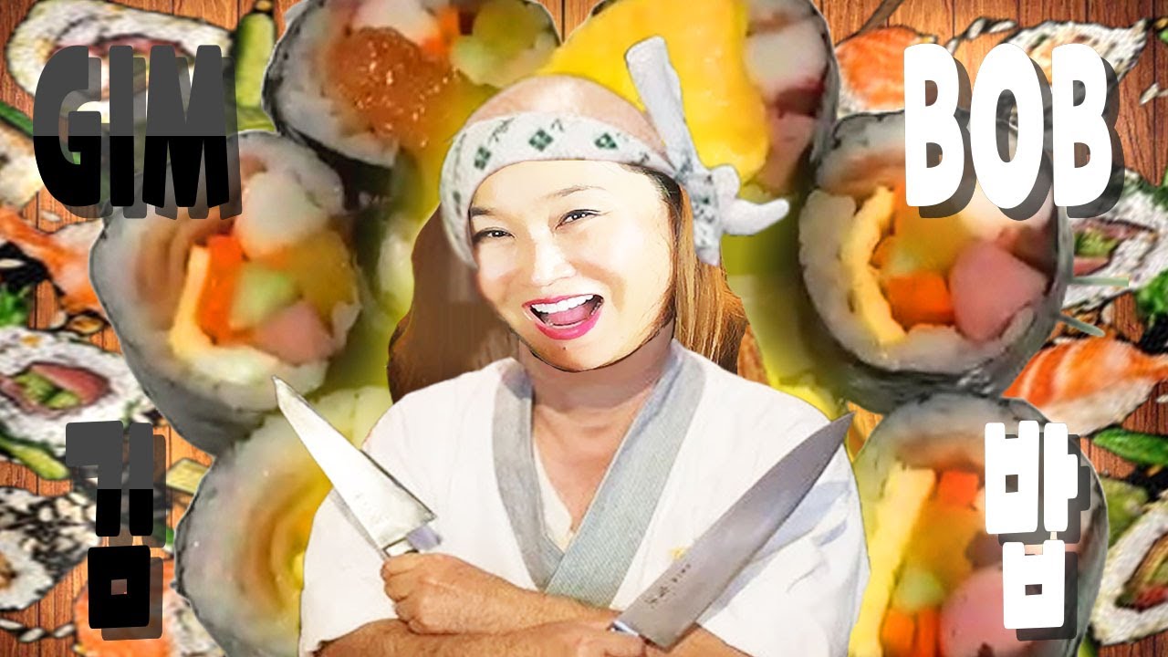 My sisters who are Chef 🧑‍🍳 making the Korean KimBob
