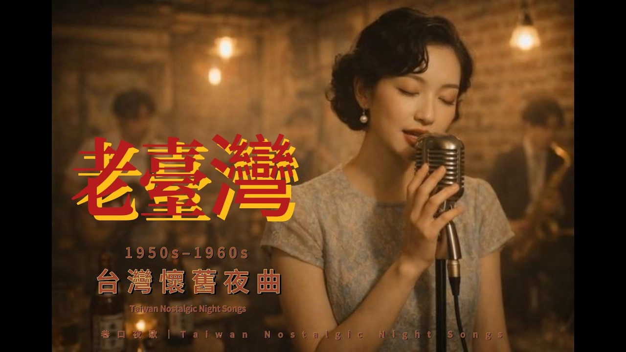 台灣懷舊夜曲｜Taiwan Nostalgic Night Songs Playlist (1950s–1970s)