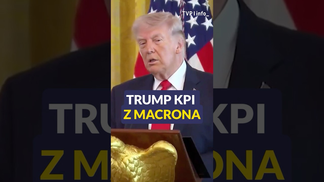 Trump mocks Macron. He suggests that his wife beats him. #politics #USA #France #shorts