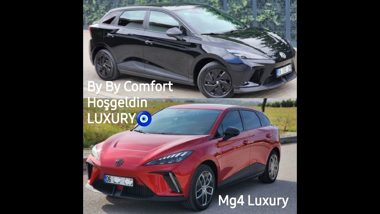 Mg4 Comfort gitti Mg4 Luxury geldi