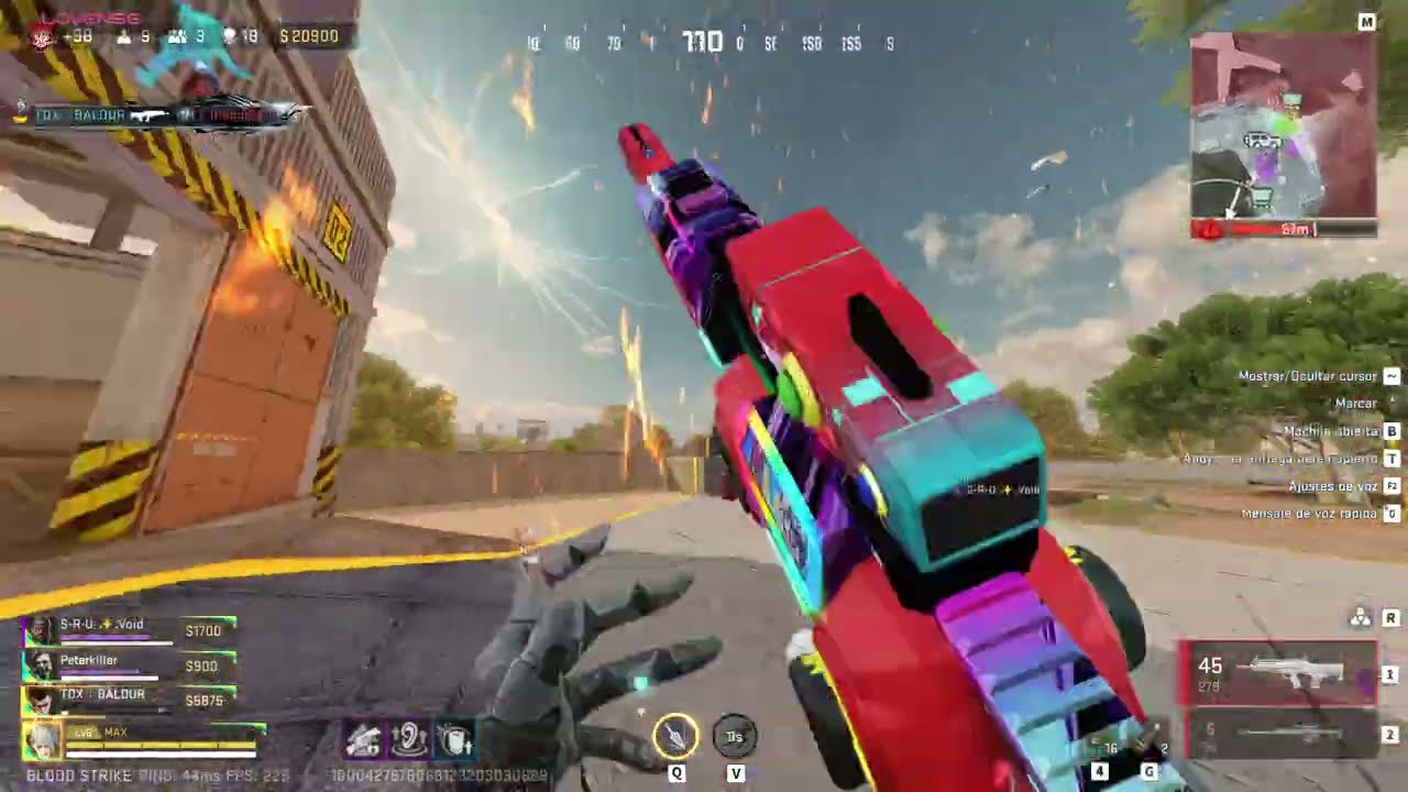 AR-97 ESTA ROTA DETONO LA LOBBY EN BLOOOD STRIKE#bloodstrike  #imparable #insano #gamer #