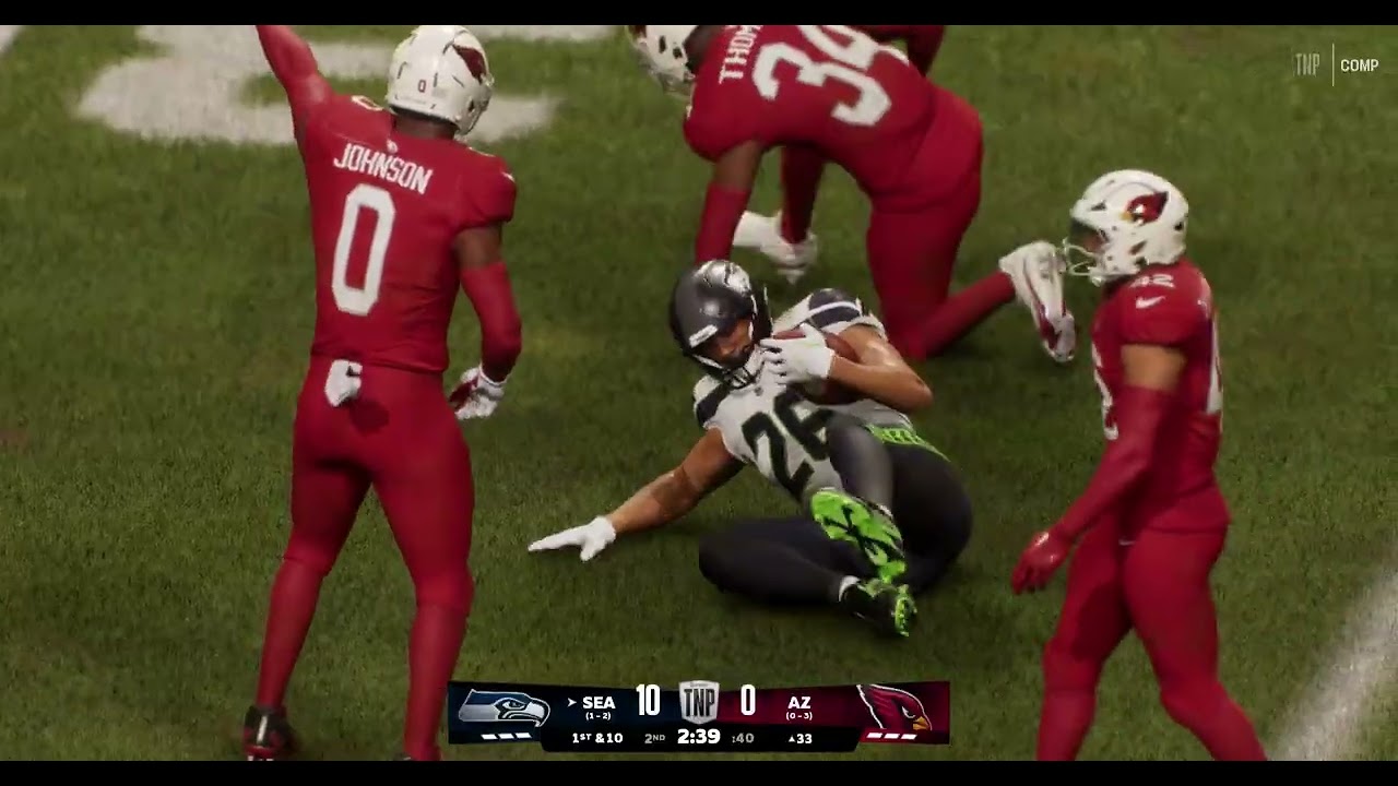 Seahawks @ Cardinals - Year 1, Week 4 (Madden NFL 26 Gameplay)