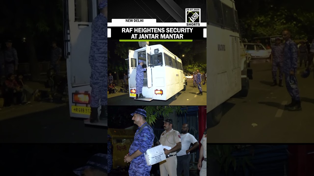 Rapid Action Force deployed at Jantar Mantar before major student protest