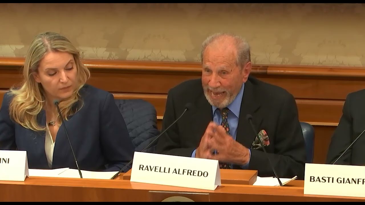 ALFREDO RAVELLI - La conclusione della conferenza stampa del 22 ottobre 2025 - SALA NASSIRYA - ROMA