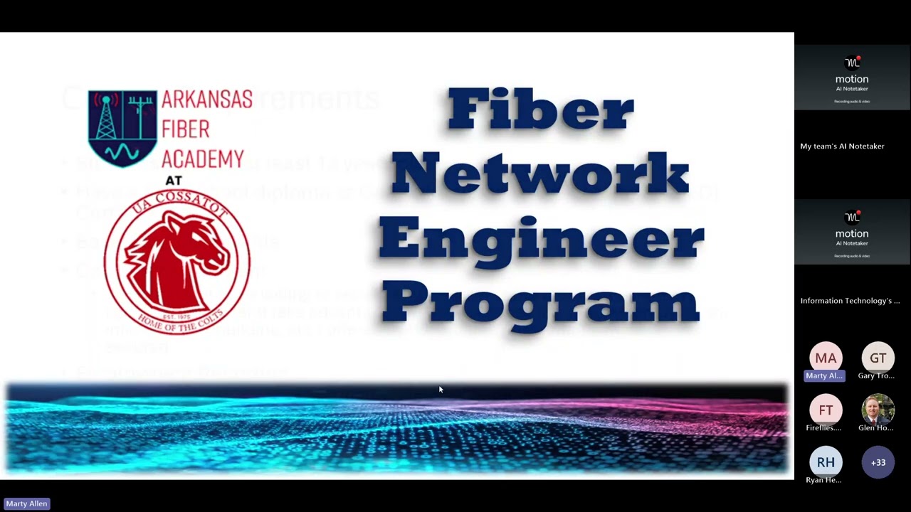 Arkansas Broadband Leaders Network - January 16th, 2026
