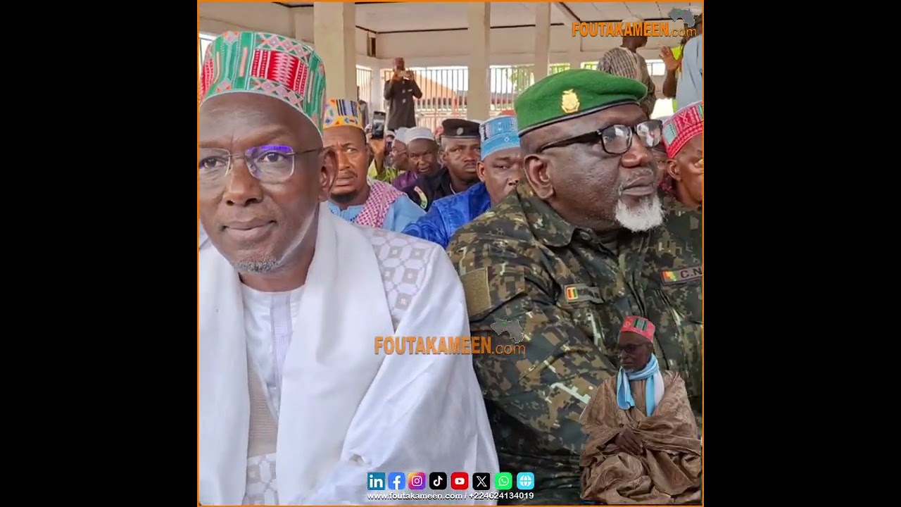 Inhumation de Elhadj Abdoul Aziz Diallo à Koula Mawnde