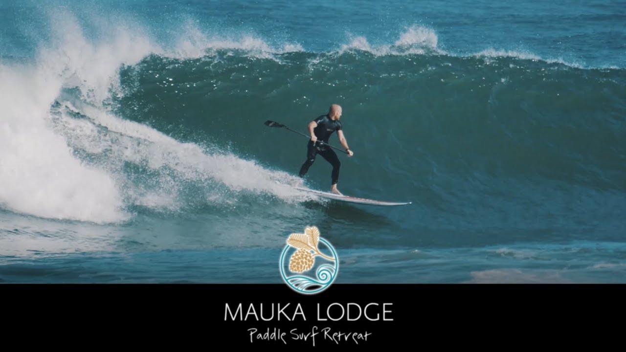 A day SUP Surfing in Portugal with Mauka Lodge SUP Retreat