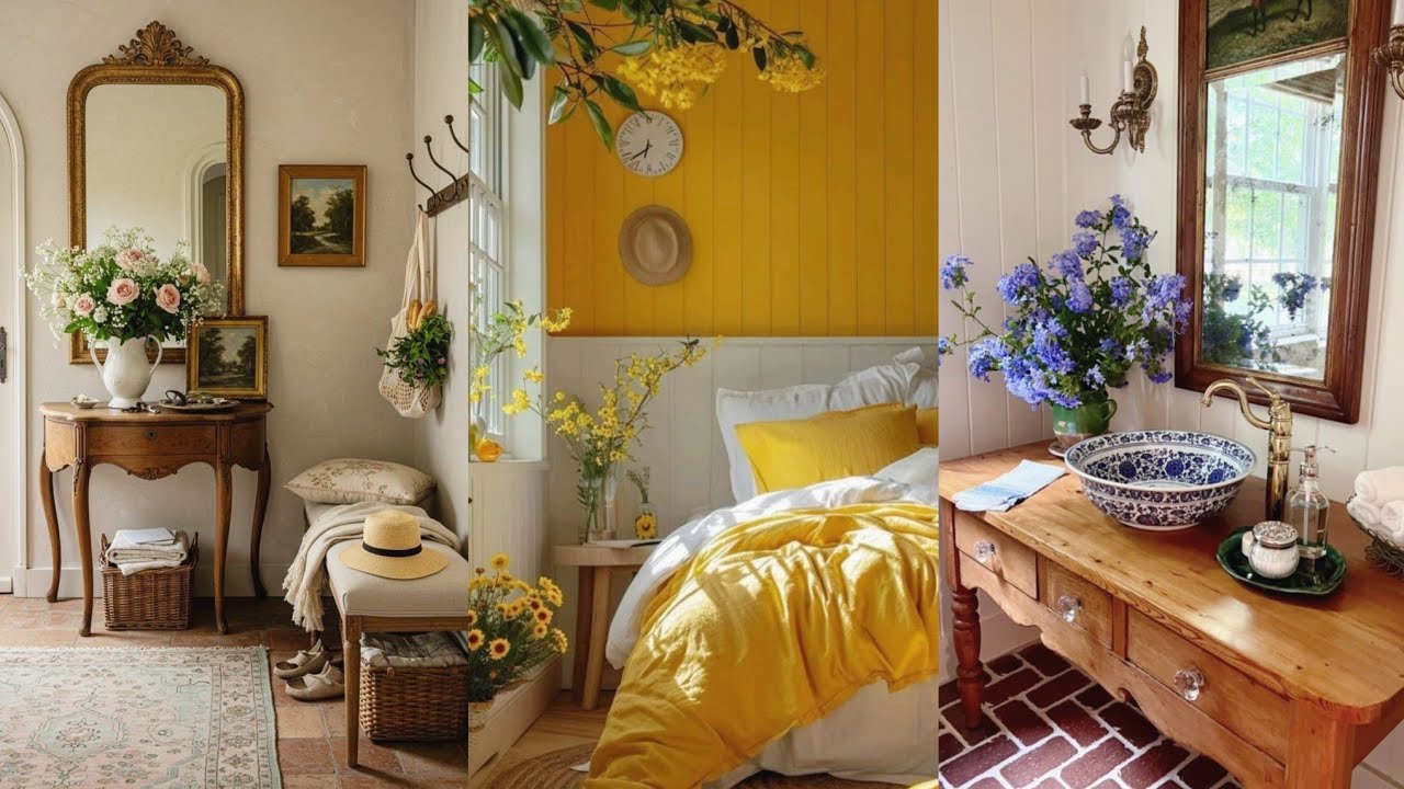 Vintage Countryside Cottage Decor 🏡 | Timeless Rustic Ideas You’ll Fall in Love With