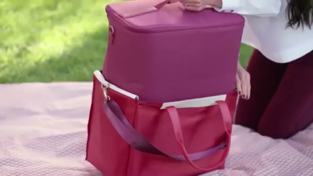 Tupperware picnic bag.