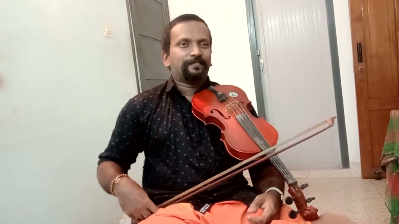 MANIMUKILE NEE POZHIYARUTHE - VIOLIN SOLO - BY : GOPIKRISHNAN A.J.