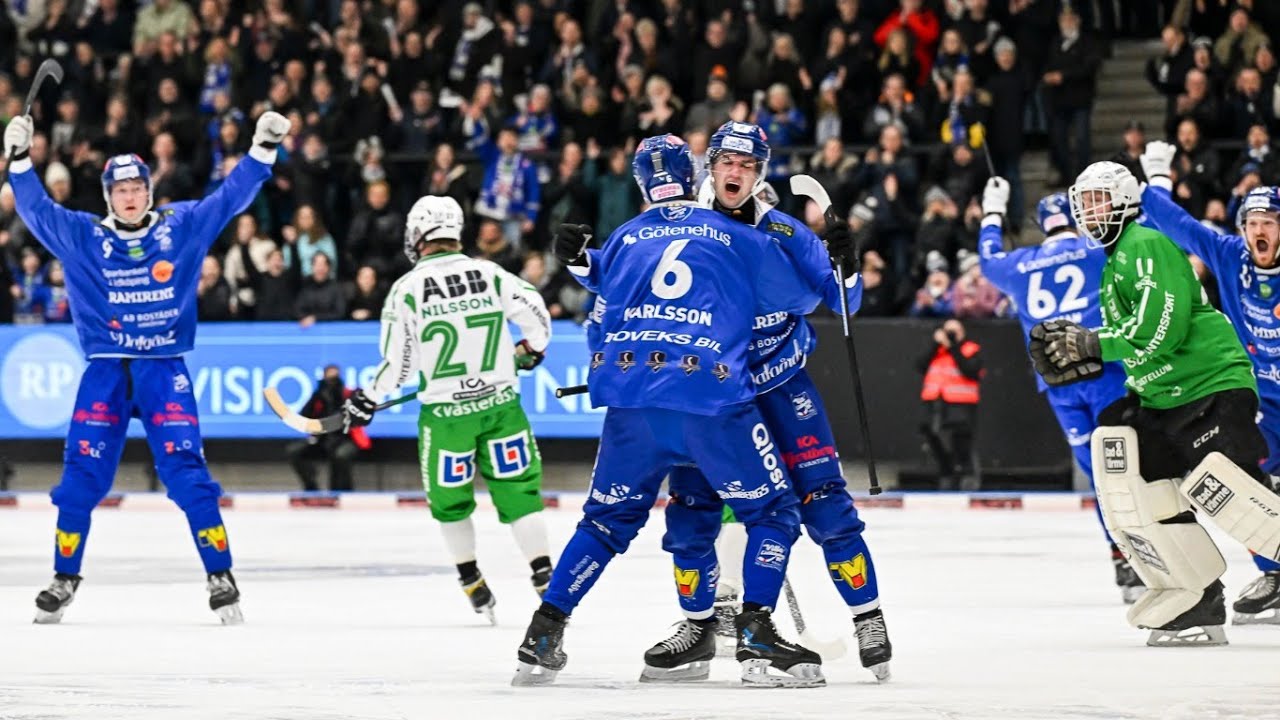 Semifinal 5:5 «Villa Lidköping BK»-«Västerås SK» 10 Mar Elitserien 2024-25