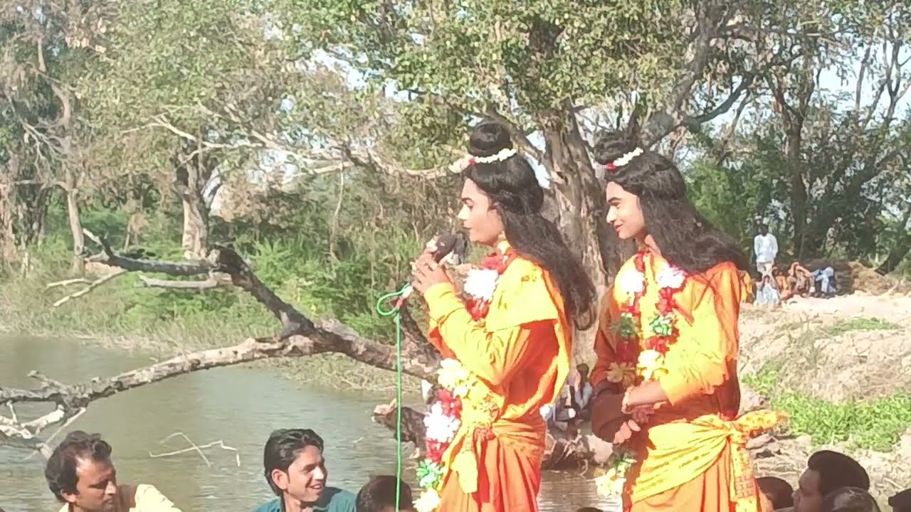 शिवरात्रि मेला महोत्सव।। तू झूठ बोलता है राम केवट संवाद।। रामलीला प्रोग्राम हरसुंडी