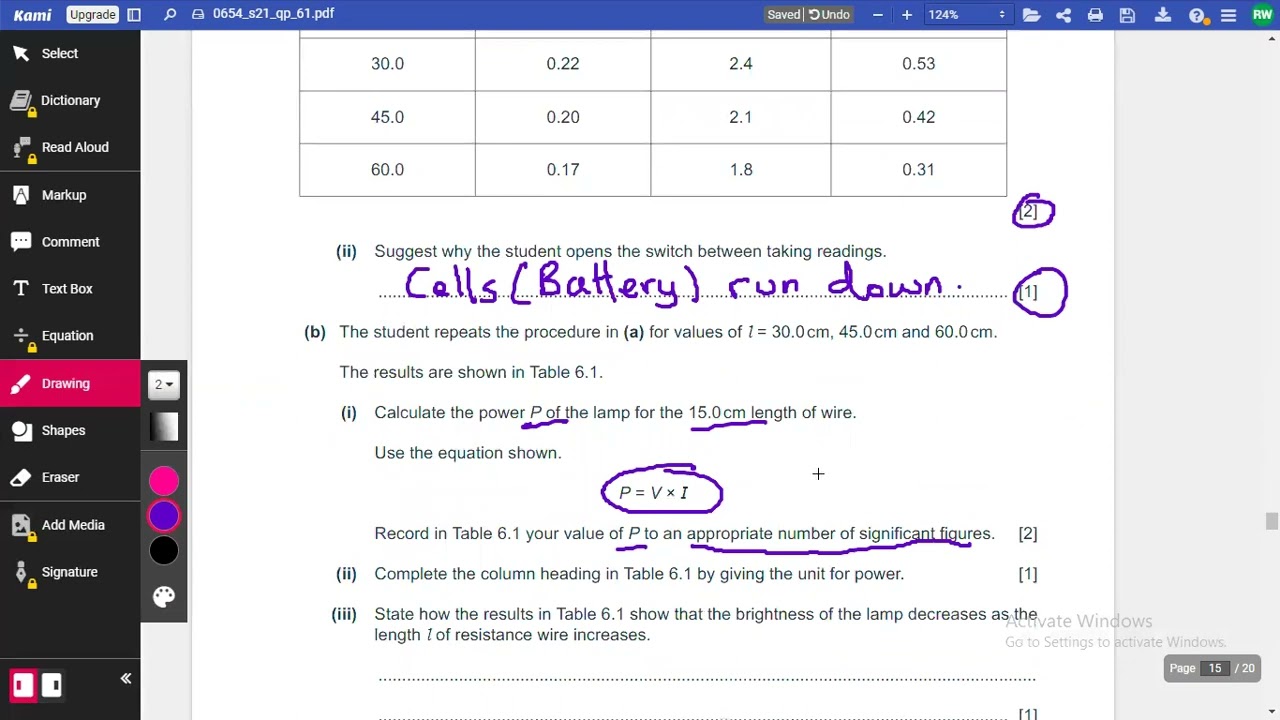 IGCSE CIE Coordinated Science P6 (Alternative to Practical) - May 21 Physics Questions Walkthrough