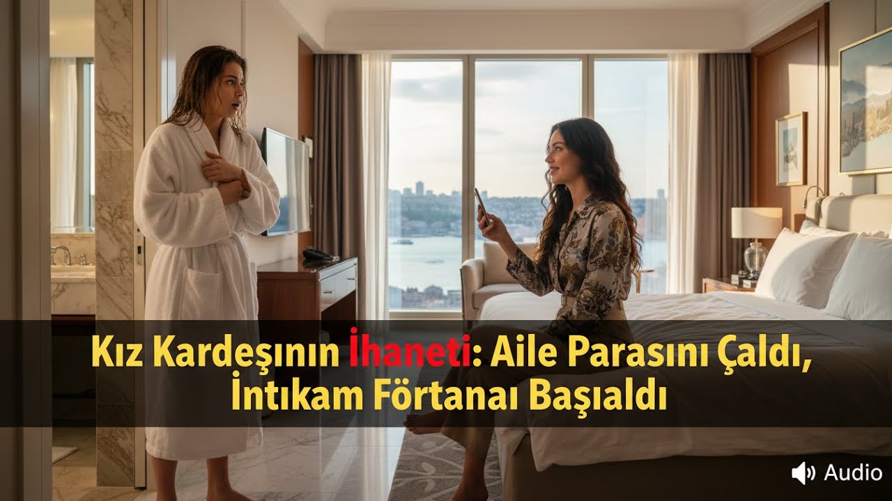 Kız kardeşi otel banyosunda duş alırken telefonundan gizlice para transferi yaptı, yılların birikmiş