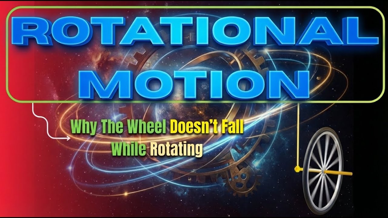 How Rotation Changes Motion | Bicycle Wheel Experiment ❕