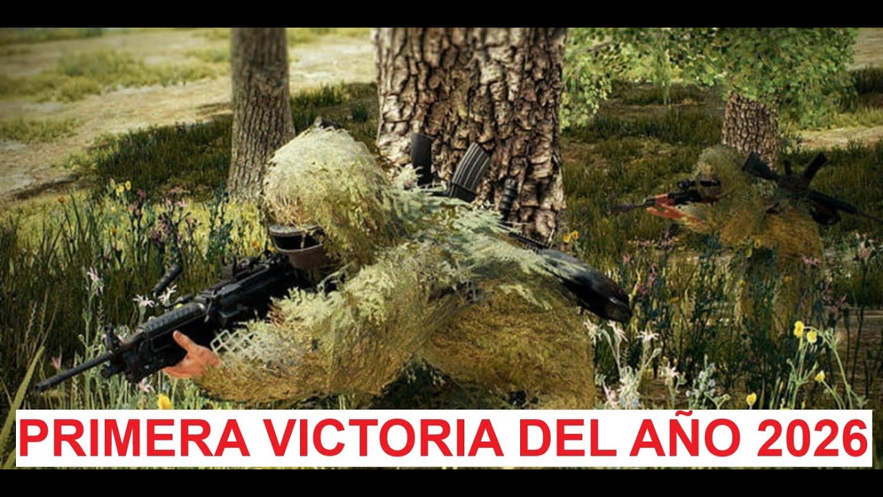 PRIMERA VICTORIA DEL A&Ntilde;O 2026 - PLAYERUNKNOWN'S BATTLEGROUNDS - ESPA&Ntilde;OL 2K