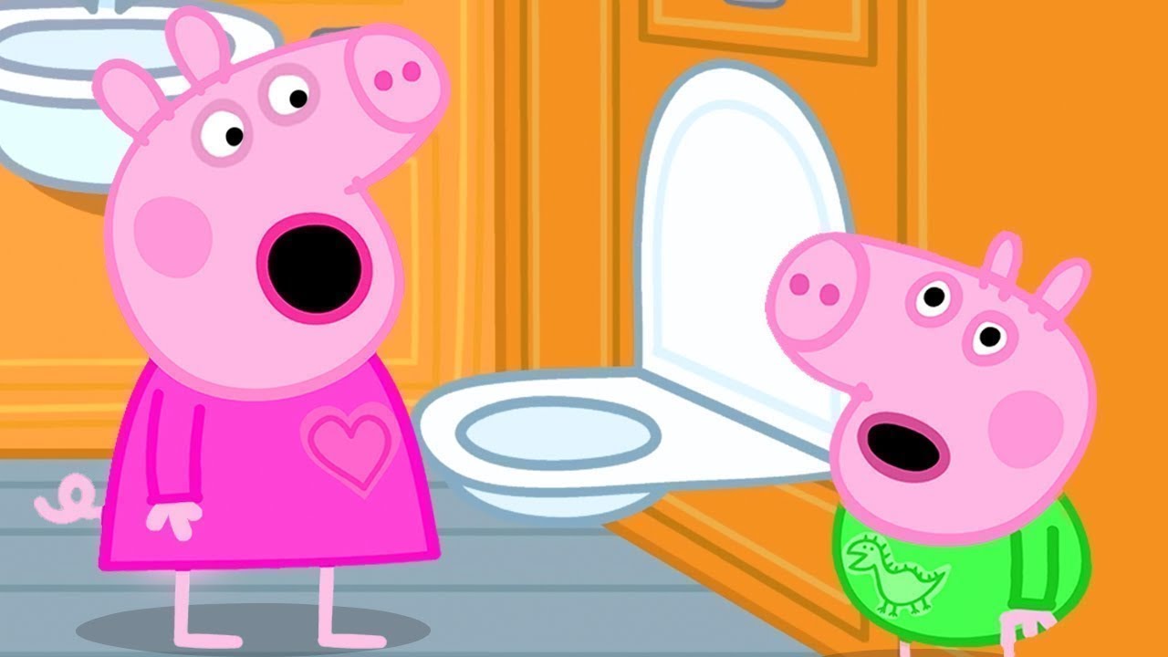 Peppa Pig English Episodes | Peppa Pig's First Long Train Journey Experience