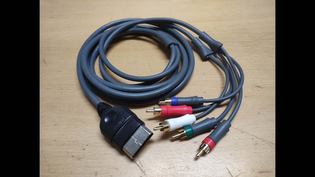 Mod cable componentes Xbox clásica