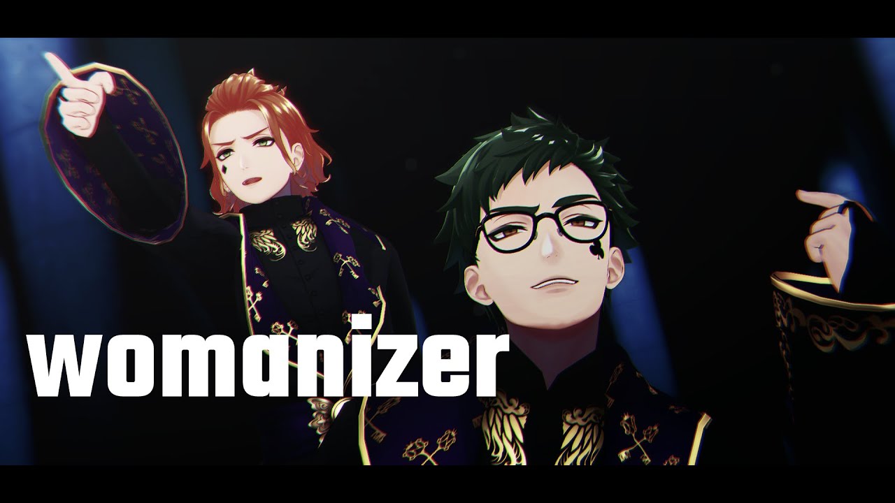 【MMDツイステ】womanizer【トレイ/ケイト】