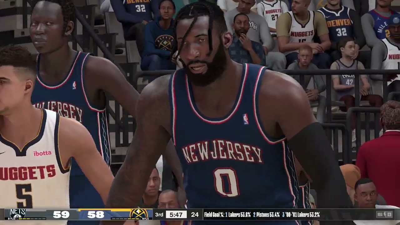 Nikola Jokic vs Dr J 2nd half Nets vs Nuggets