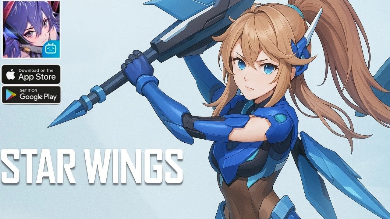 Star Wings &ndash; Mobile & PC Mecha Shooter Gameplay (Android/iOS/PC | No Commentary)