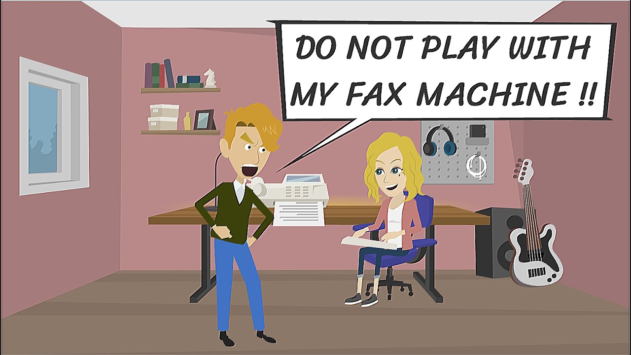 Nancy Ruins Her Dad's Fax Machine and Runs Away