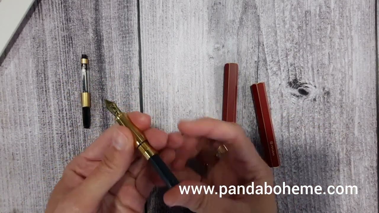 UNBOXING Pluma estilogr&aacute;fica YSTUDIO Classic Revolve