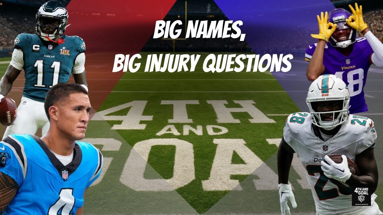 Preseason Injury Fallout: AJB, Nabers, Achane & More | 4th and Goal