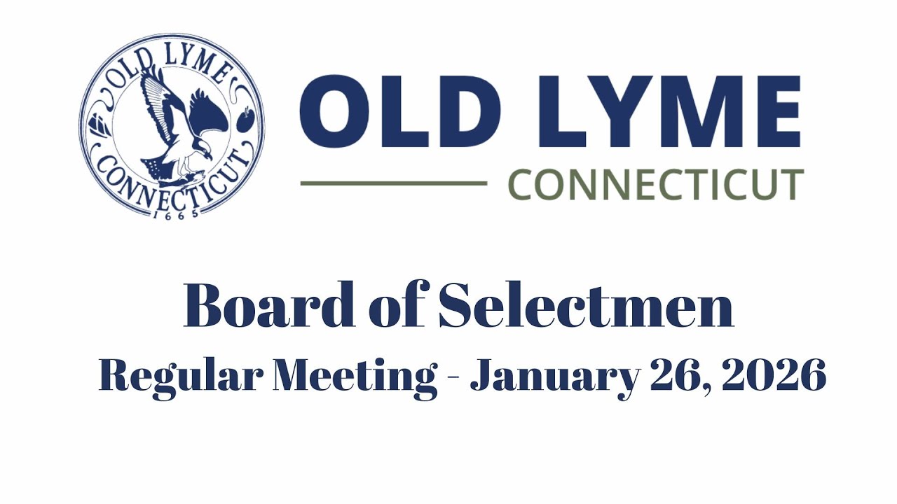 Board of Selectmen Meeting 1/26/26