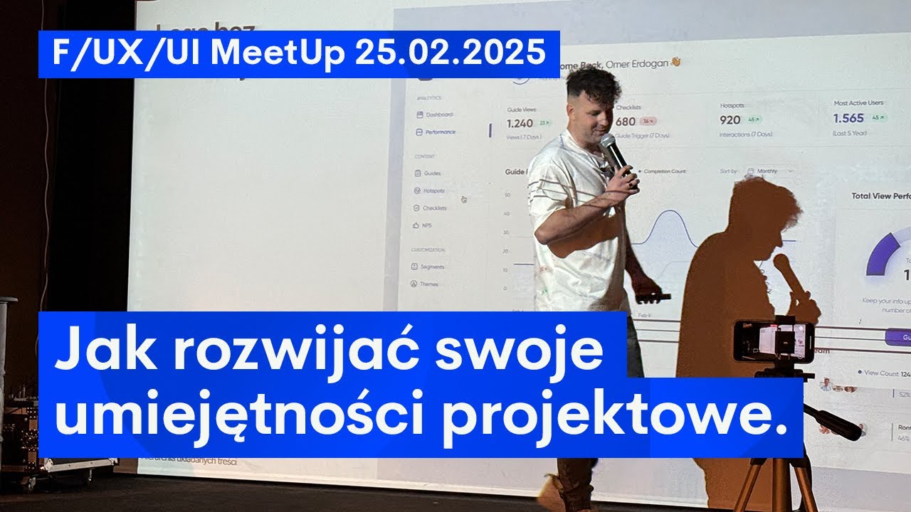 Jak rozwijać swoje umiejętności projektowe | Michał Durys | F/UX/UI Meetup | 25.02.2025 Ł&oacute;dź