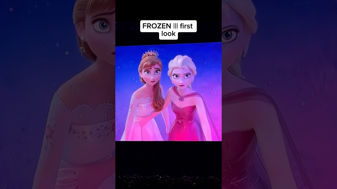 First look at Frozen 3 #frozen3 #disney #disneyd3 #icequeen