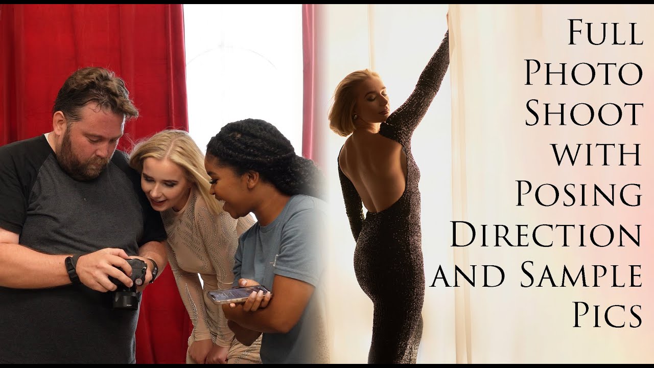 BTS: Full Photo Shoot with Posing Direction and Sample Pics