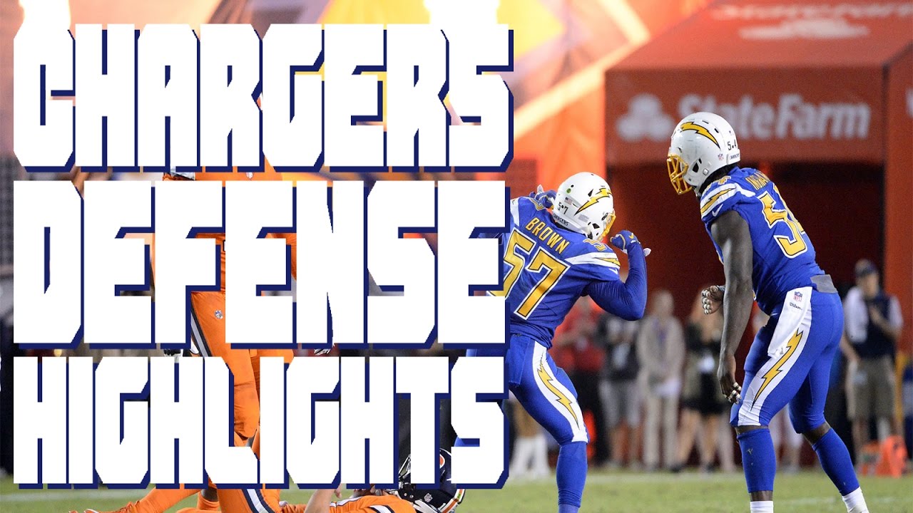 2016 Chargers Defense Highlights
