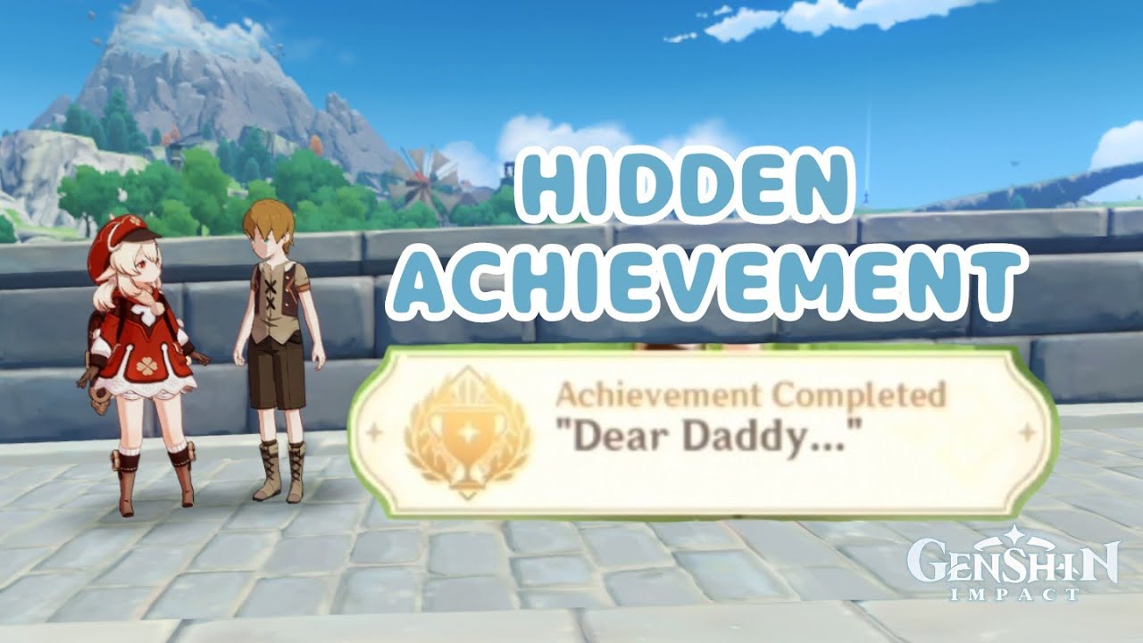 A Boy's Letter - (Dear Daddy...) Genshin Impact Hidden Achievement