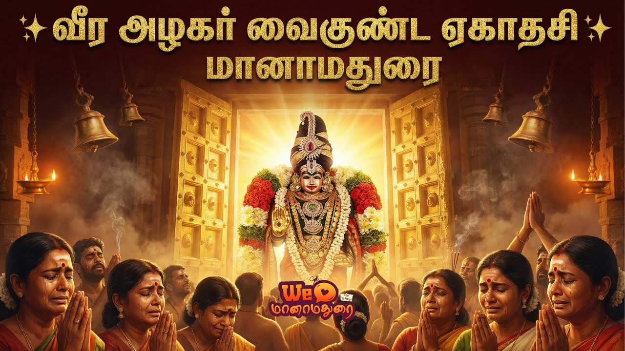 வீர அழகர் வைகுண்ட ஏகாதசி 2026 | Veera Alagar Kovil Vaikunda Ekadasi Festival | We Love Manamadurai