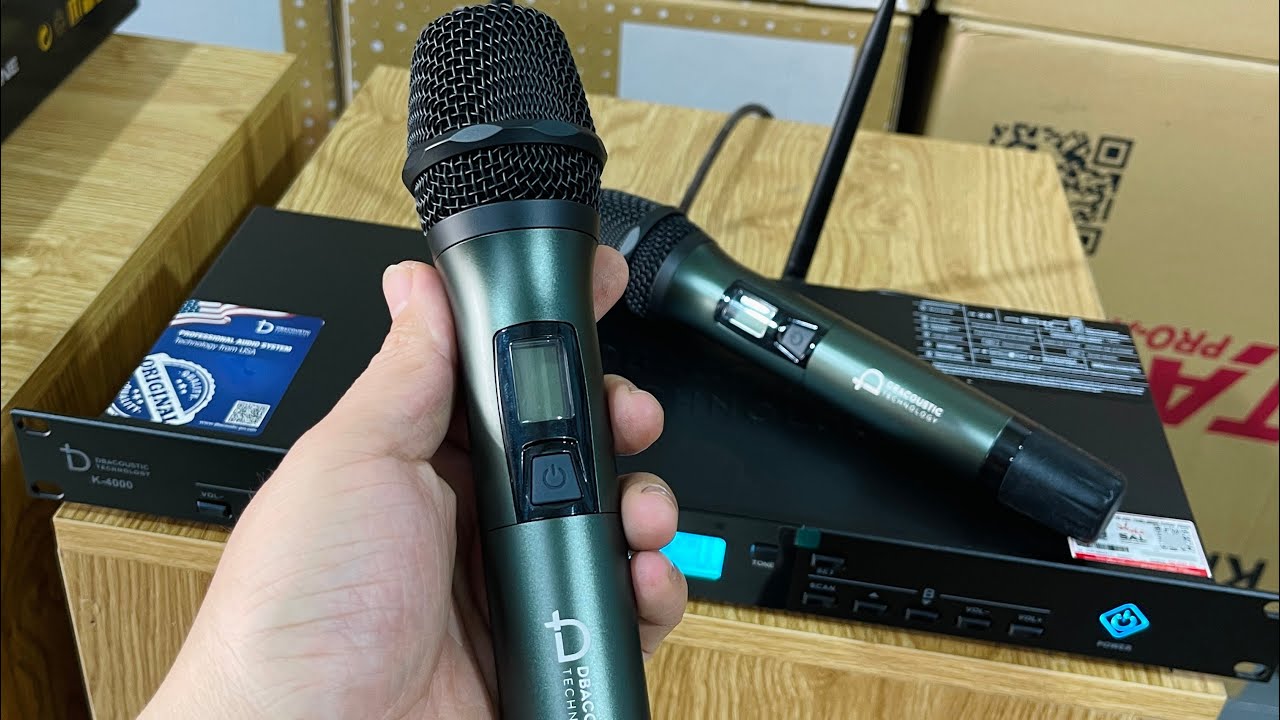 Míc không dây Db acoustic K4000 quá chất trong phân khúc dưới 3tr LH : 0372.044.982