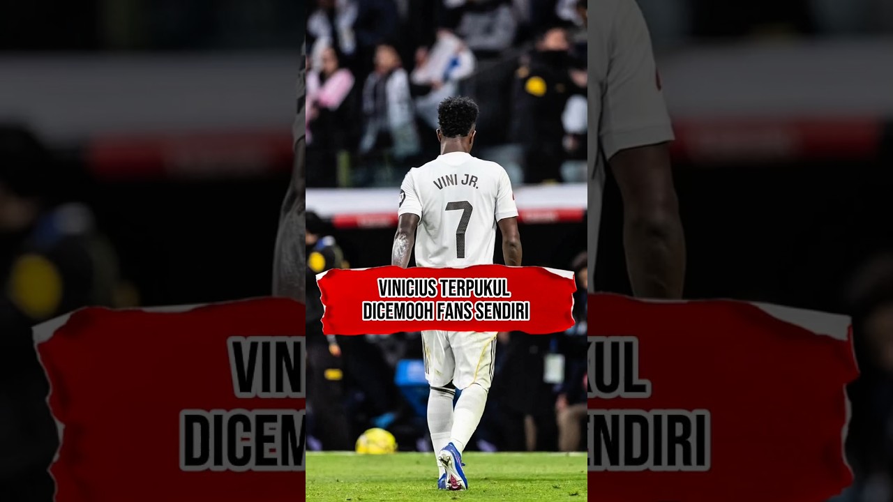 Vinicius Junior di cemooan fans Real Madrid