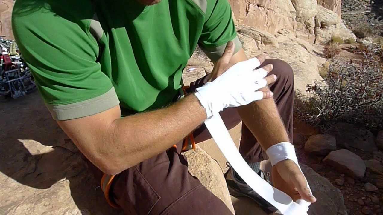 How to Make a Tape Glove for Rock Climbing