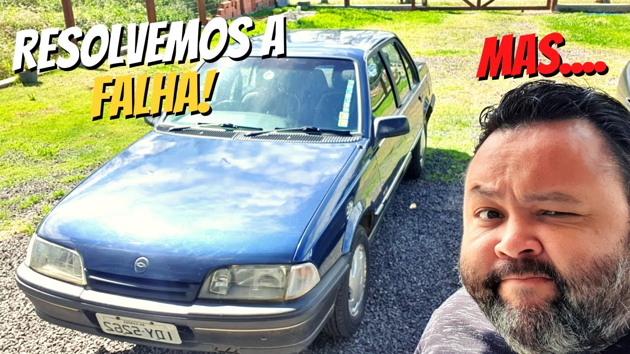 TROQUEI O SENSOR DE VELOCIDADE DO MONZA CLUB 🤯 A FALHA RESOLVEU, MAS A LUZ NA INJEÇÃO LIGA IGUAL