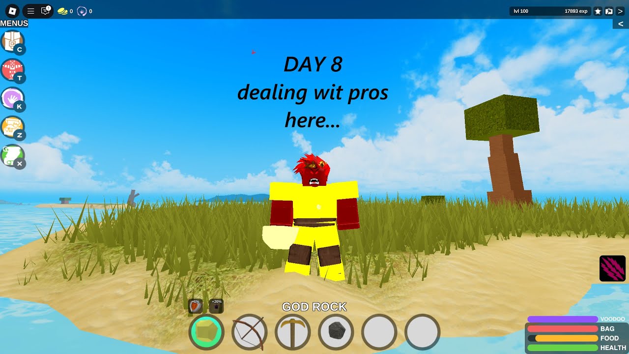 DAY 8 OF SURVIVING 30 DAYS IN BOOGA BOOGA REBORN (part 2)