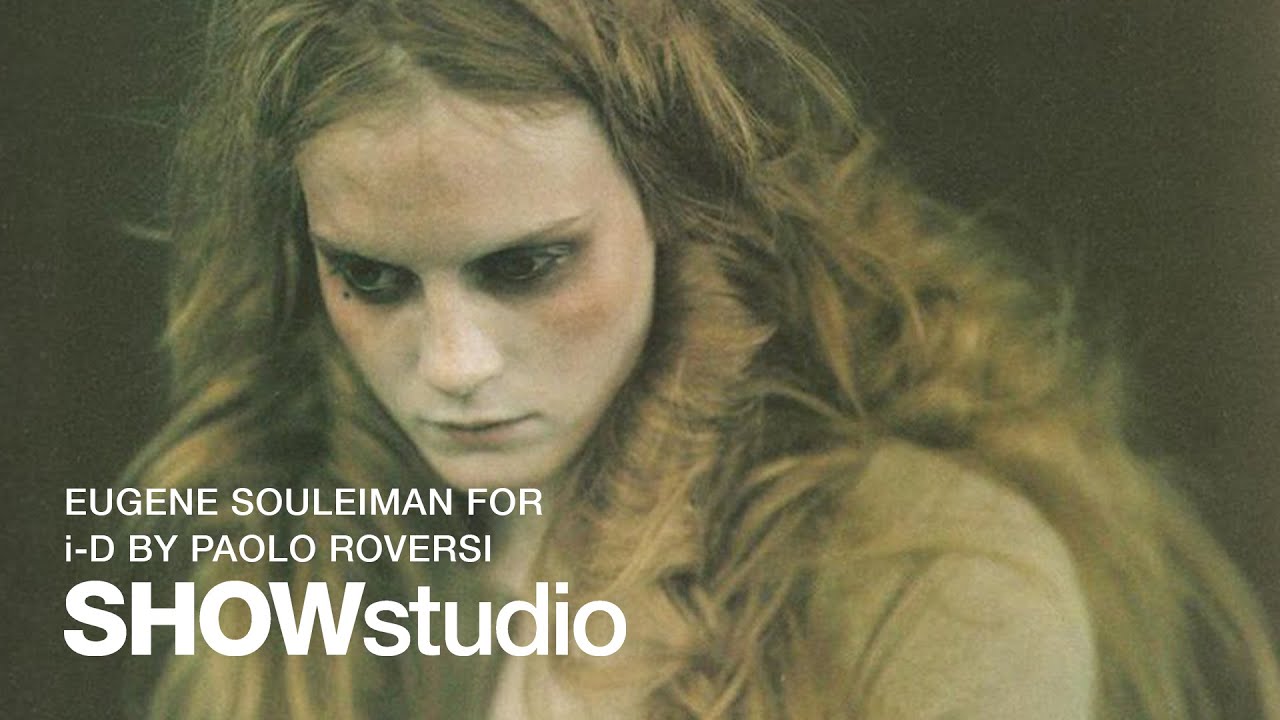 Eugene Souleiman talks to Nick Knight about working w/ Paolo Roversi for i-D:Transformative
