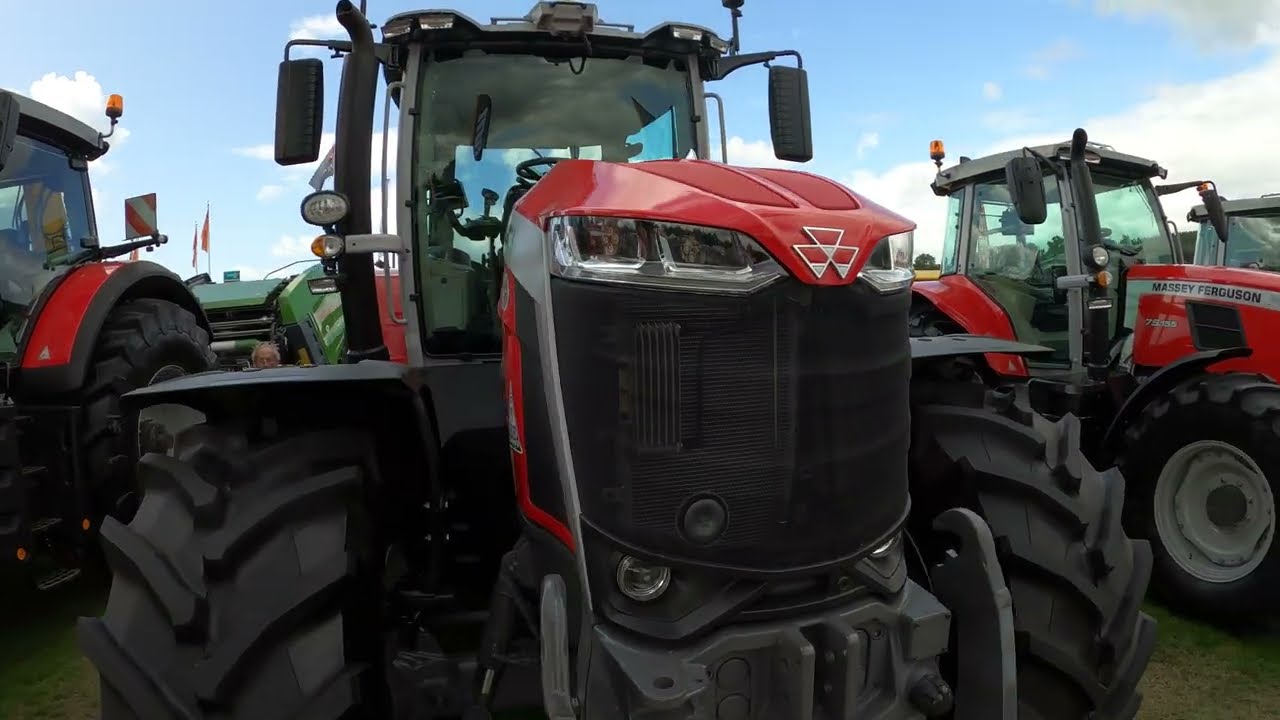 2023 Massey Ferguson 8S.245 7.4 Litre 6-Cyl Diesel Tractor (245 / 265 HP) with Alpego RVW Pugh