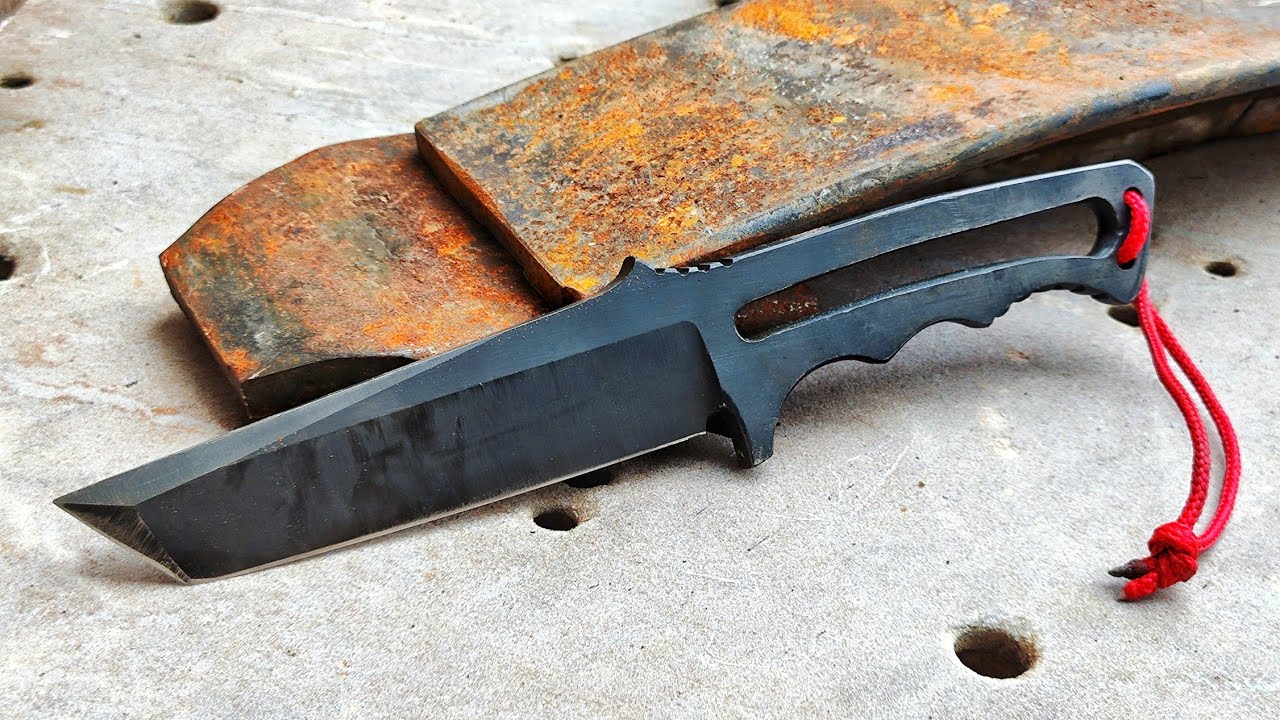 Knife Making - Making a Simple Tactical Knife