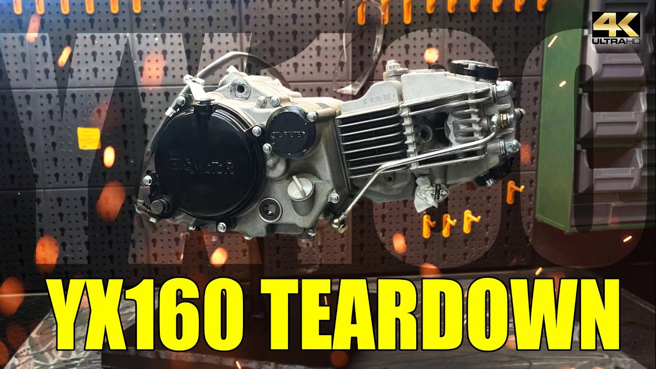 TEARDOWN YX 160 Smontaggio Completo - Progetto Pitbike - CARICAMENTE RACING ITALIA