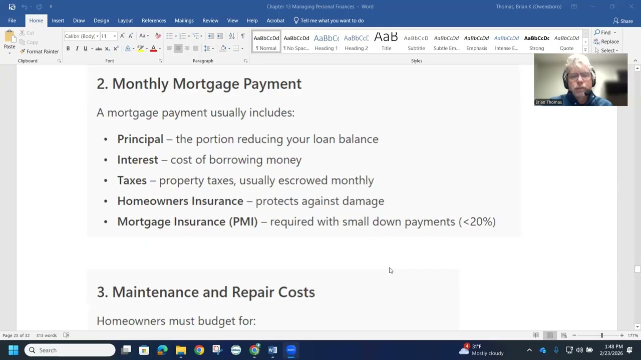13.4 Home Ownership