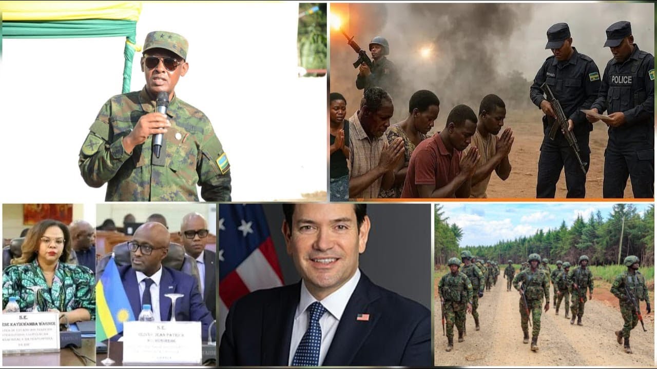 AMASEZERANO YA LUANDA ARASINYIRWA WASHINGTON IMBERE SECRERAIRE D'ETAT MARCO RUBIO.