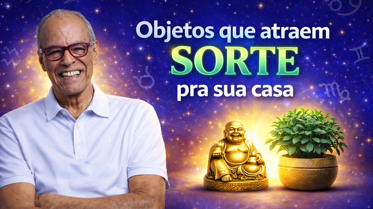 Objetos que atraem sorte para a sua casa| POR JOÃO BIDU