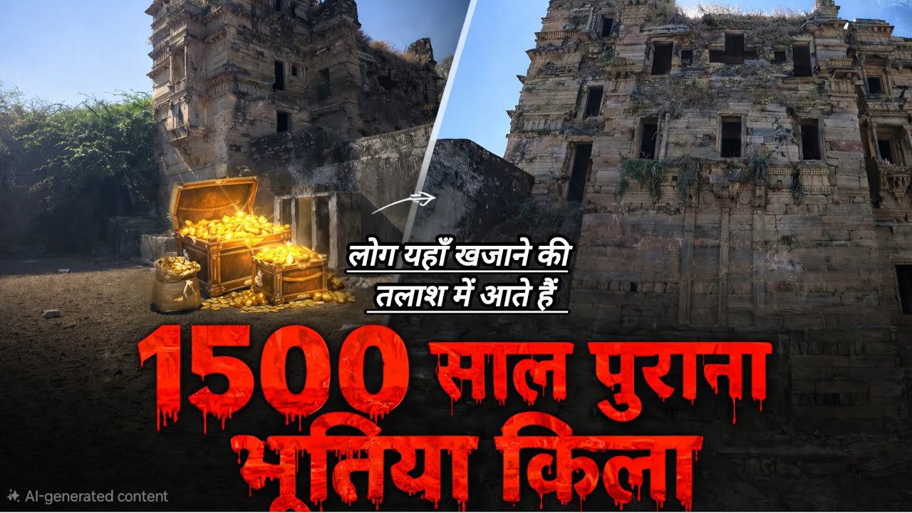 1500 साल पुराना सिसोदिया वंश द्वारा बनवाया गया एक किला जो आज भूतिया किला बन चुका है || 
